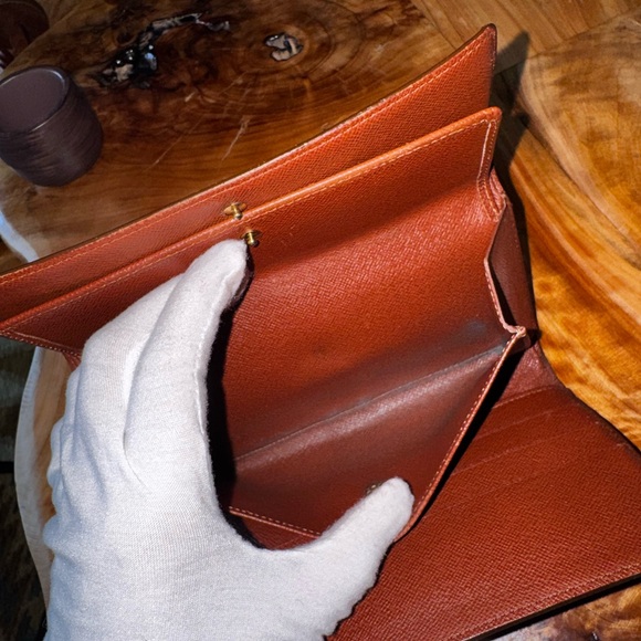 🔥Louis Vuitton monogram international long wallet vintage 2000 made in france - Picture 11 of 14